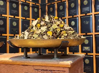 tisane fleur de sureau bio, Tisane Sureau & Camomille Bio Ombelle, mélange en vrac, vignette 4
