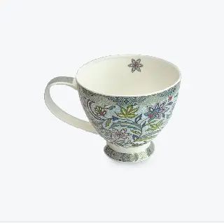 Mug fine bone china Dunoon Amara, porcelaine fine anglaise, Skye, vignette 3