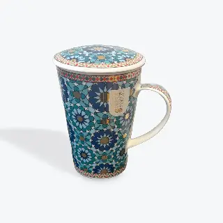 Mug fine bone china Dunoon Ishtar, porcelaine fine anglaise, Shetland, vignette 1