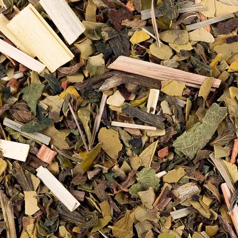 maté menthe bio, Aurore de Menthe & Maté Bio Ombelle, mélange en vrac