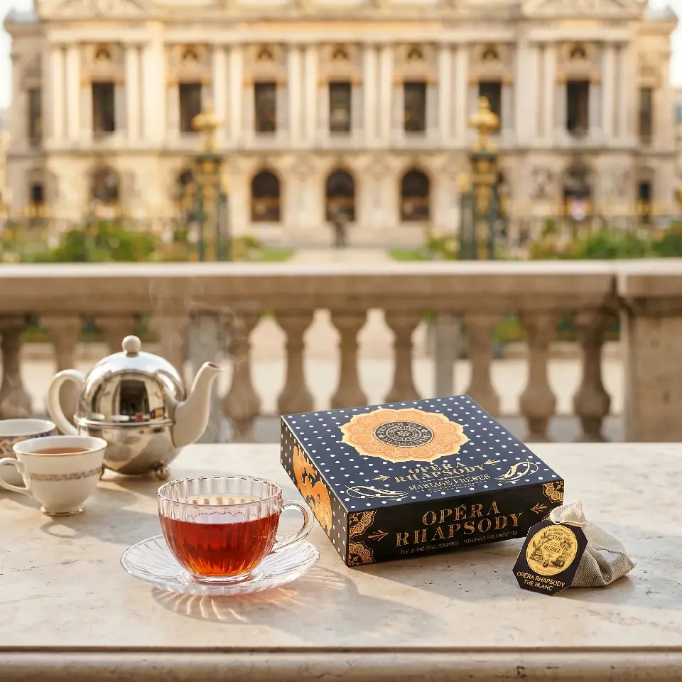 Opera Rhapsody, thé blanc parfumé Mariage Frères