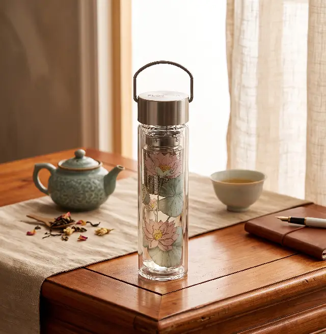 Thermos Flowtea · Gourde En Verre