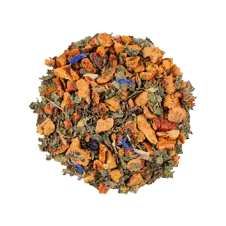 tisane des montagnes bio, Tisane des Cimes Tilleul Mélisse Bio Ombelle, mélange en vrac, vignette 2