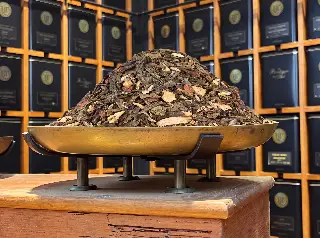 chai thé vert bio, Chai Thé Vert Sencha Épicé Bio Ombelle, mélange en vrac, vignette 4