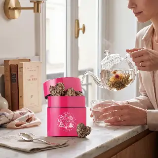 Sweetheart Tea, thé vert façonné Mariage Frères, vignette 1