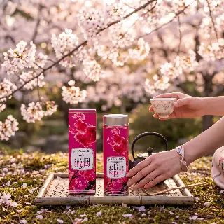 Sakura 2026, thé vert cerisier Mariage Frères, vignette 3