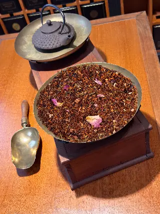rooibos fleur de cerisier bio, Rooibos Fleur de Cerisier Bio Ombelle, mélange en vrac, vignette 3