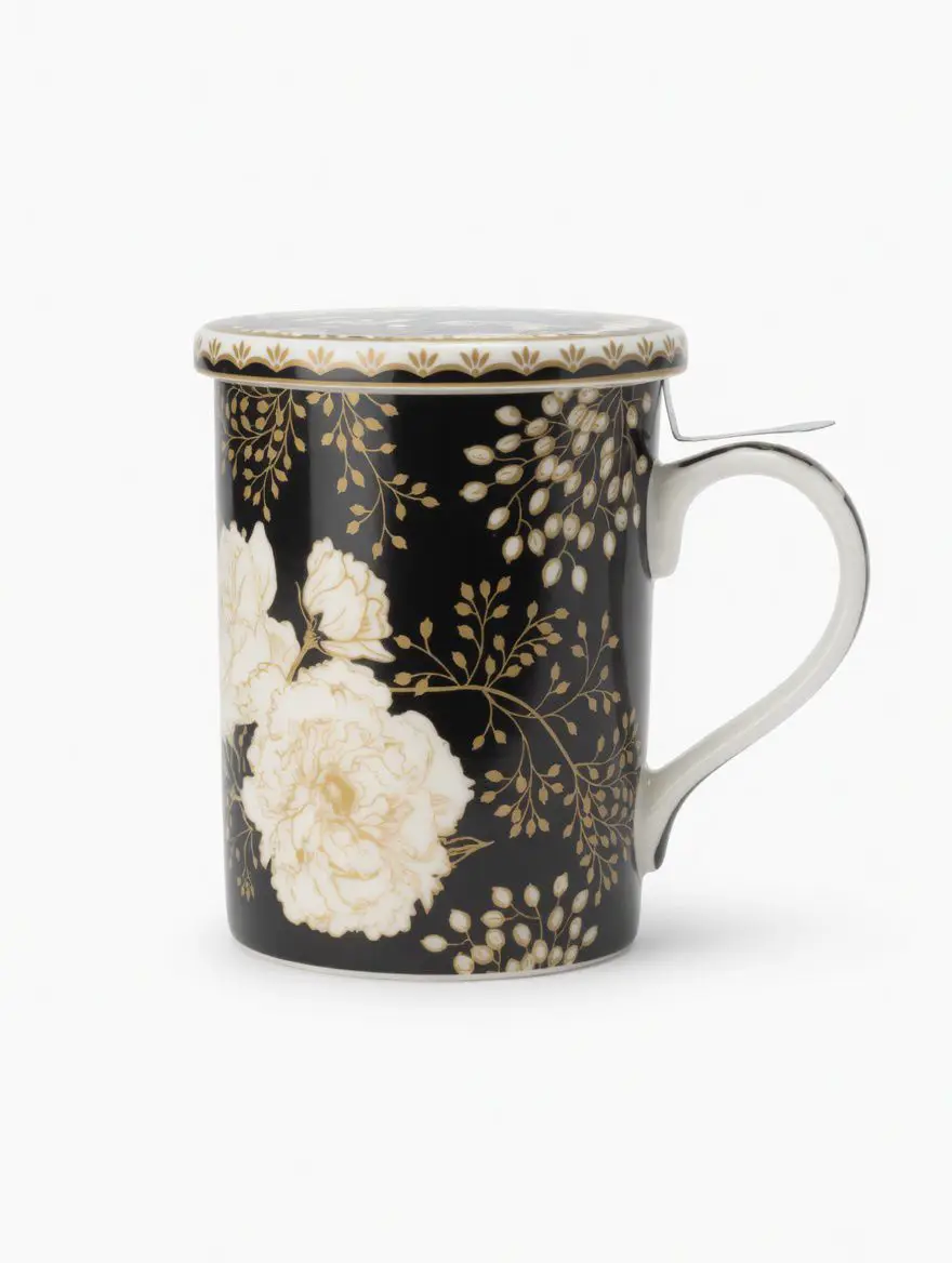 Tisanière 350 ml avec filtre et couvercle