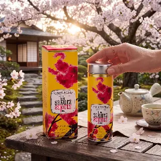 Sakura 2025, thé vert cerisier Mariage Frères, vignette 2