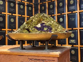 maté pêche bio, Maté Pêche Abricot Lumière Bio Ombelle, mélange en vrac, vignette 4