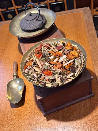 tisane menthe gingembre bio, Menthe Épicée au Gingembre Bio Ombelle, mélange en vrac, vignette 3