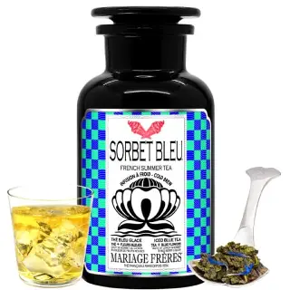 Sorbet Bleu, thé glacé Mariage Frères, vignette 2