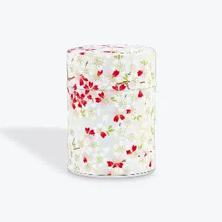 Boîte à thé washi Akemi Esprit Céladon, feuilles de ginkgo jaunes et grises, vignette 52