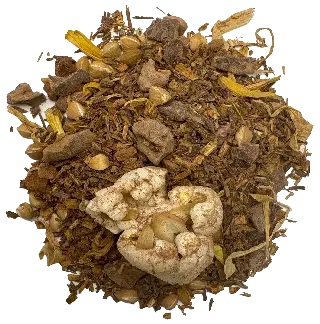 rooibos cacao noisette bio, Rooibos Cacao Noisette Grillée Bio Ombelle, mélange en vrac, vignette 2