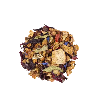 infusion menthe hiver bio, Hiver Frais Menthe Réglisse Bio Ombelle, mélange en vrac, vignette 2