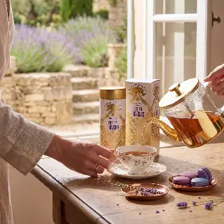 Thé en Provence, thé vert lavande Mariage Frères, vignette 3