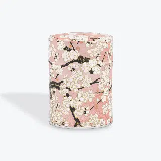 Boîte à thé washi Akemi Esprit Céladon, feuilles de ginkgo jaunes et grises, vignette 28