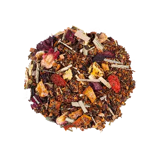 rooibos mangue menthe bio, Rooibos Route d'Afrique Mangue Menthe Bio Ombelle, mélange en vrac, vignette 2