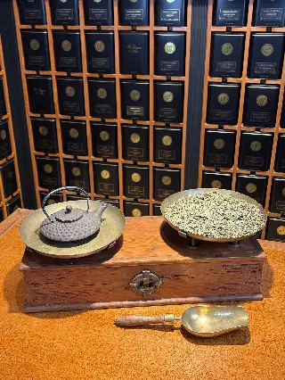 Puits du Dragon, thé vert de Chine Mariage Frères, vignette 3