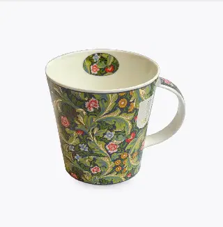 Mug fine bone china Dunoon Arts & Crafts, porcelaine fine anglaise, Cairngorm, vignette 25