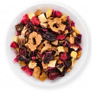 Tisane aux fruits Fleur de cerisier-jujube : pomme, hibiscus, framboise, vignette 2