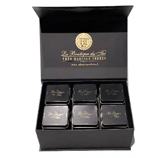 Coffret cadeau 6 boîtes métal pour thés, vignette 4