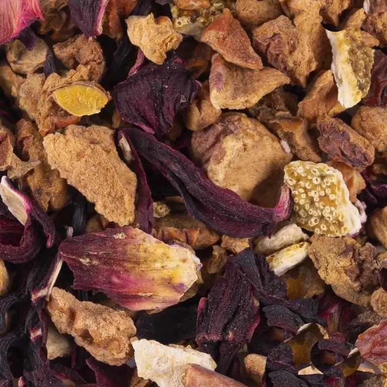 infusion de fruits bio, Verger Nature aux Trois Fruits Bio Ombelle, mélange en vrac