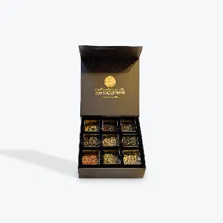 Coffret cadeau 9 boîtes métal pour thés, vignette 2