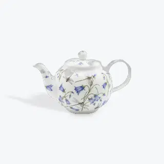 Théière fine bone china Dunoon Dovedale Harebell, porcelaine fine anglaise, Teapot Large, vignette 1