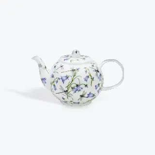Théière fine bone china Dunoon Dovedale Harebell, porcelaine fine anglaise, Teapot Small, vignette 1