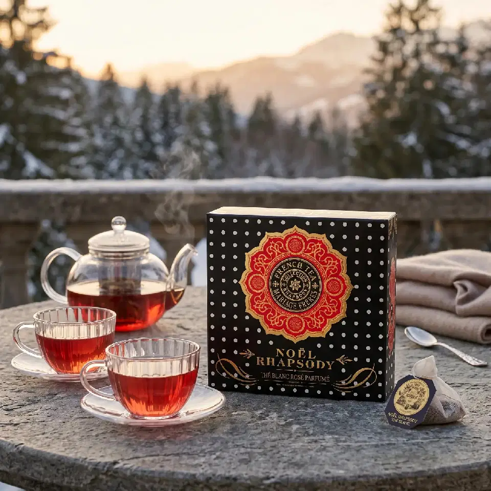 Noël Rhapsody, thé blanc de Noël Mariage Frères