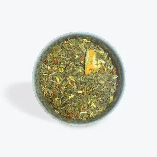Infusion Bonjour : thé, orange, épices et pointe de piment, vignette 1