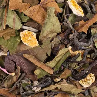 thé blanc menthe bio, Éveil de l'Esprit Thé Blanc Bio Ombelle, mélange en vrac, vignette 2