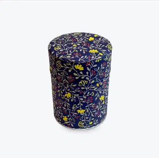 Boîte à thé washi Akemi Esprit Céladon, feuilles de ginkgo jaunes et grises, vignette 59