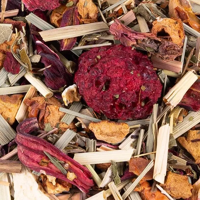 tisane menthe framboise bio, Menthe Framboise Pétillante Bio Ombelle, mélange en vrac
