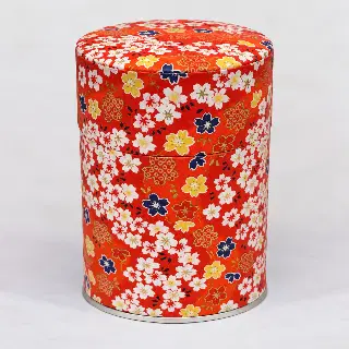 Boîte à thé washi Akemi Esprit Céladon, feuilles de ginkgo jaunes et grises, vignette 30