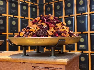 infusion de noël bio, Noël Fruité Cannelle Orange Bio Ombelle, mélange en vrac, vignette 4