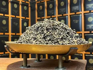 Lotus Pourpre, thé bleu au lotus Mariage Frères, vignette 4