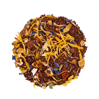 rooibos mangue bio, Rooibos Soleil Vanille Exotique Bio Ombelle, mélange en vrac, vignette 2