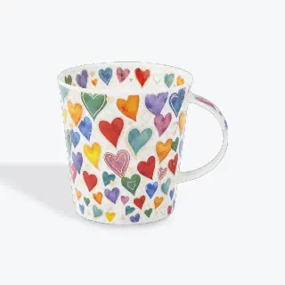 Mug fine bone china Dunoon Dazzle (Star), porcelaine fine anglaise, Lomond, vignette 2
