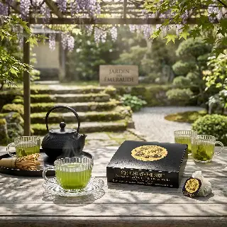 Sencha Matcha Émeraude, thé vert Mariage Frères, vignette 1