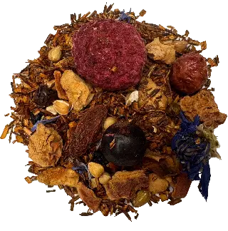 rooibos fruits des bois bio, Rooibos Fruits des Bois & Sarrasin Bio Ombelle, mélange en vrac, vignette 2