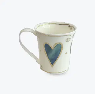 Mug fine bone china Dunoon Juliet, porcelaine fine anglaise, Jura, vignette 2