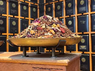 rooibos mangue menthe bio, Rooibos Route d'Afrique Mangue Menthe Bio Ombelle, mélange en vrac, vignette 4