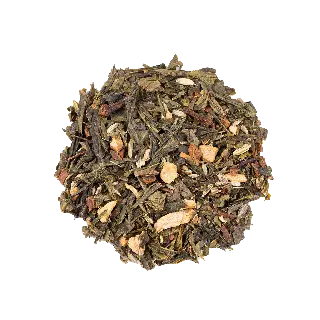 chai thé vert bio, Chai Thé Vert Sencha Épicé Bio Ombelle, mélange en vrac, vignette 2