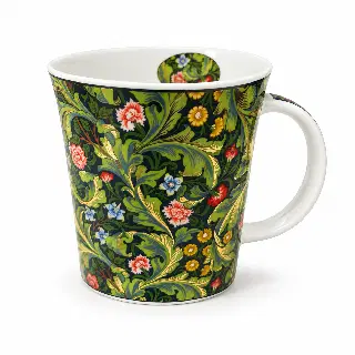 Mug fine bone china Dunoon Arts & Crafts, porcelaine fine anglaise, Cairngorm, vignette 1