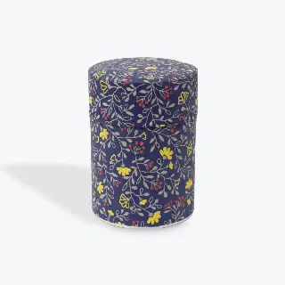 Boîte à thé washi Akemi Esprit Céladon, feuilles de ginkgo jaunes et grises, vignette 62