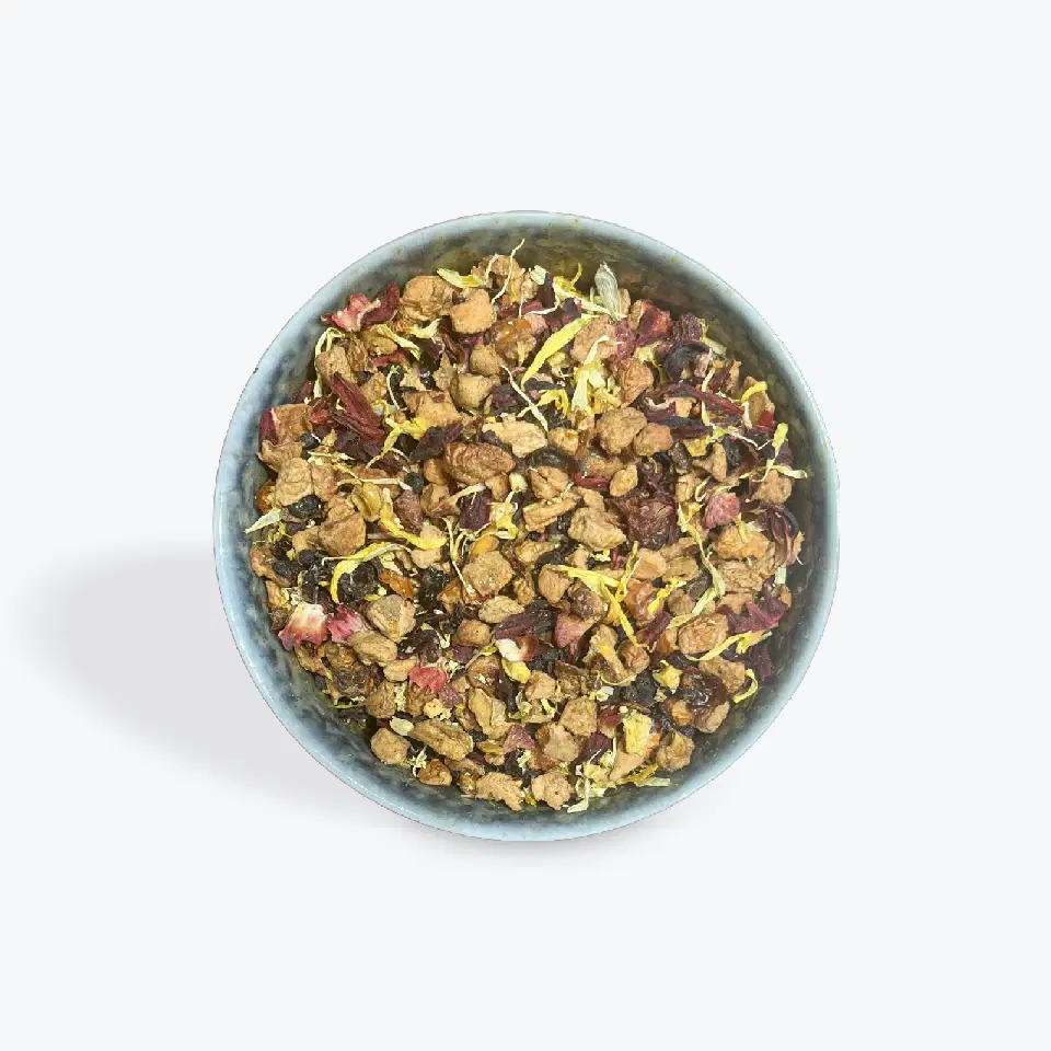 Tisane aux fruits bio Clémentine douce : mandarine et fruits des bois