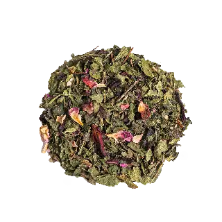 tisane mélisse hibiscus bio, Douce Quiétude Mélisse Hibiscus Bio Ombelle, mélange en vrac, vignette 2