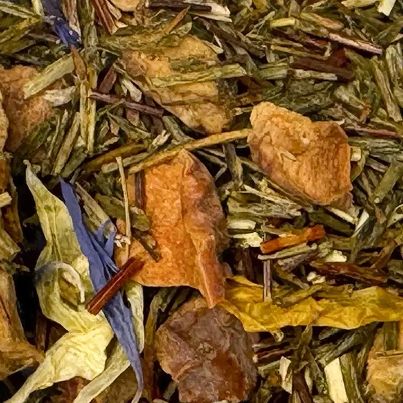rooibos vert ananas bio, Rooibos Vert Verger d'Ananas Bio Ombelle, mélange en vrac